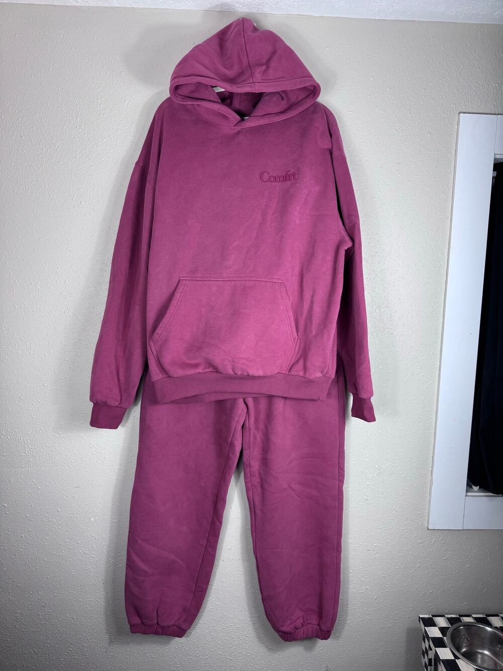 Comfrt Maroon Set Size Womens XL